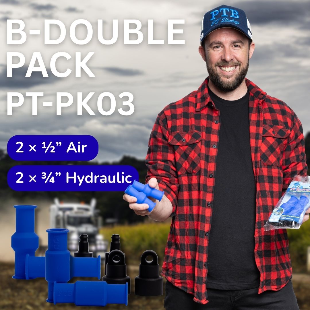 PT-PK03 - B-Double Pack (1/2" Air + 3/4" Hydraulic)