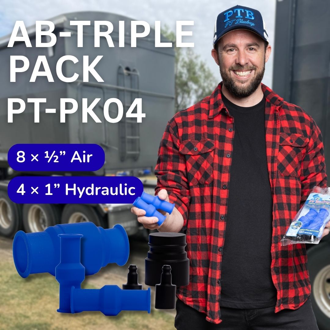 PT-PK04 - AB-Triple Pack (1/2" Air + 1" Hydraulic)