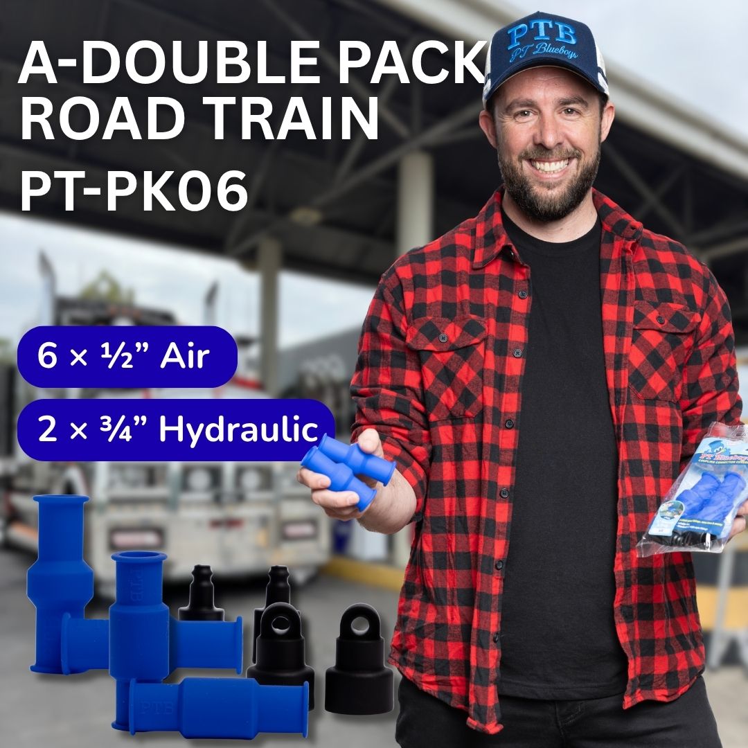 PT-PK06 - A-Double Road Train Pack (1/2" Air + 3/4" Hydraulic)